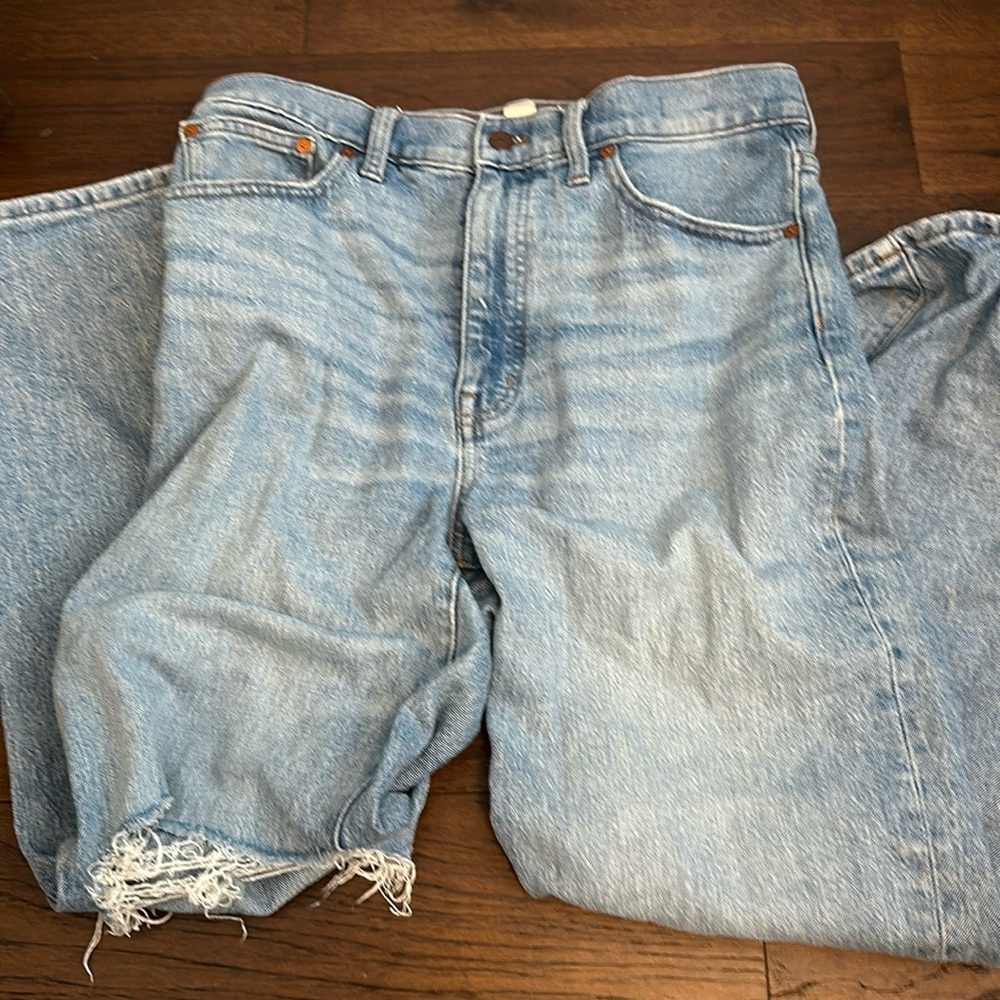 Madewell vintage straight jeans